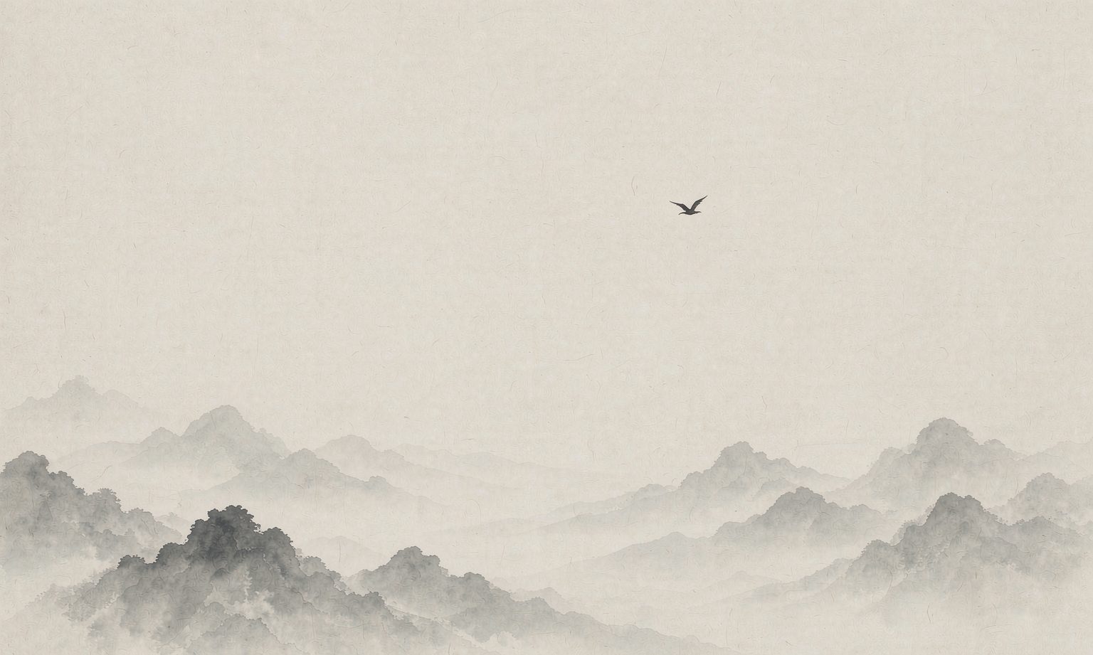 东方禅意山水
